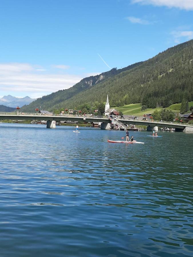 Pension Seeheim Weissensee Bagian luar foto