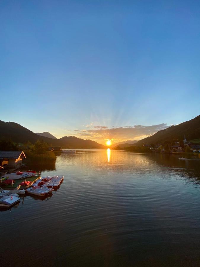 Pension Seeheim Weissensee Bagian luar foto