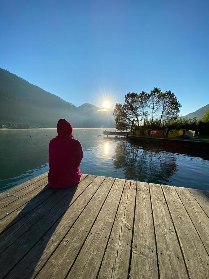 Pension Seeheim Weissensee Bagian luar foto