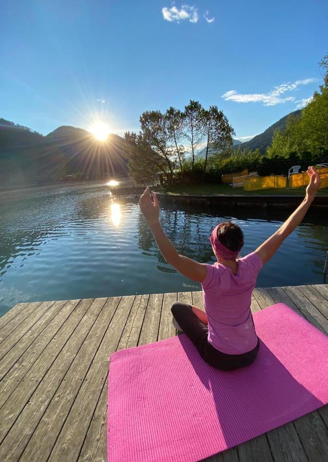 Pension Seeheim Weissensee Bagian luar foto