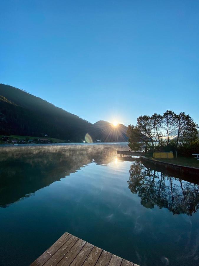 Pension Seeheim Weissensee Bagian luar foto